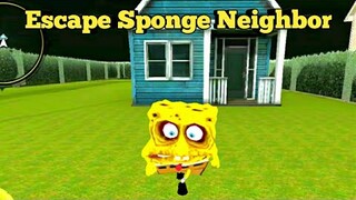 Ice Scream Spongebob - Escape Sponge Neighbor Full Gameplay