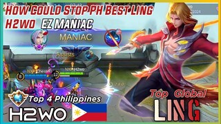 H2wo Ling Strikes Again EZ Maniac | Top Global Ling User H2wo