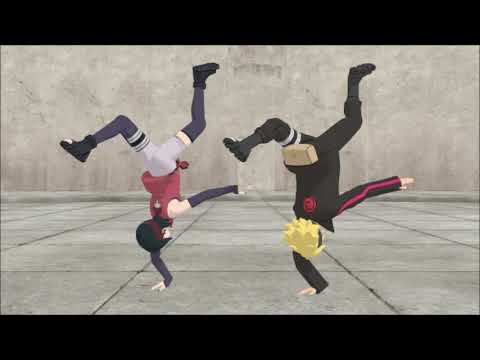 [MMD] kill me baby [Boruto & Sarada]