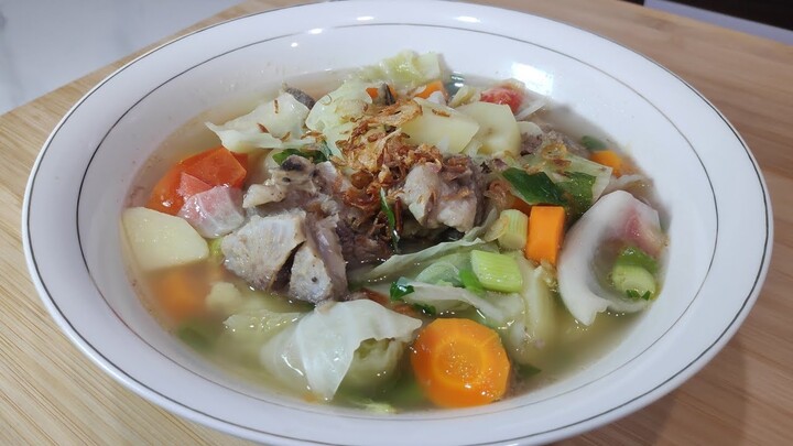 Sop Iga Sayuran Kesukaan Keluarga