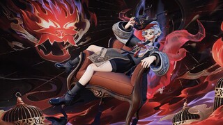 Preview of Hannya's brand-new skin from the Dream of Clouds series "Chasing Fortune" | Onmyoji Arena