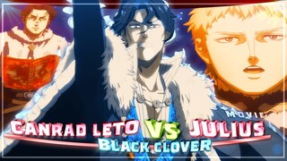 Julius vs Canrad leto - Black Clover 🍀 [ AMV / EDIT ]  4K