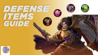 Defense Items Guide - Mobile Legends