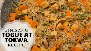 Ginisang Togue with Tokwa Recipe - Mura at Masarap na Ulam