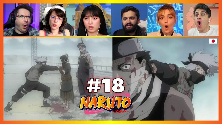 Naruto Episode 18 | Haku's Sacrifice | Reaction Mashup ナルト