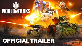 World Of Tanks - Official Rogal Dorn Warhammer 40k Tank Reveal Trailer | Skulls 2024