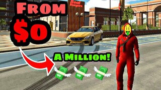 From 0 Money To A Million! in Car Parking Multiplayer