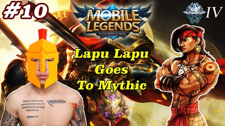 Lapu-Lapu Menuju Mythic (GRANDMASTER  4) - MOBILE LEGENDS INDONESIA