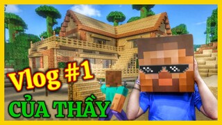 [ Lớp Học Quái Vật ] THẦY TẬP TÀNH QUAY VLOG #1 | Minecraft Animation