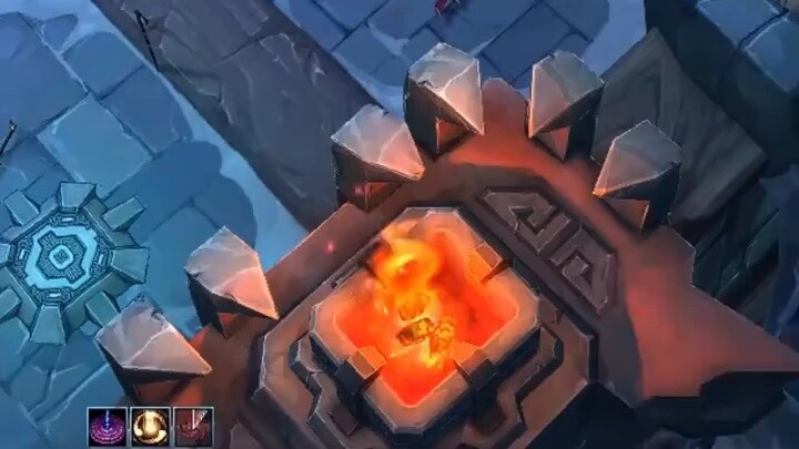 Bàn phím Qwer Face Roll của Ruined King