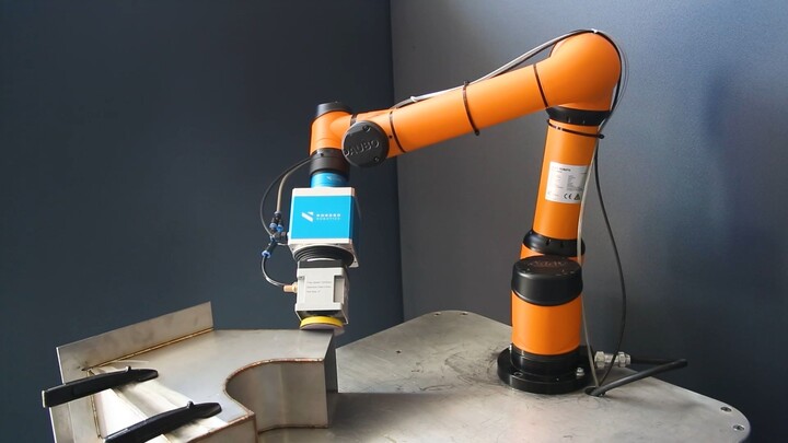 Weld Seam Removal with AUBO | Nordbo Robotics