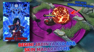 Begini Jadinya Kalau ada Skin MADARA di ML "Keren Parah Ultimatenya Bisa Ngeluarin Meteor😱"