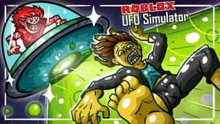 ใช้ 3,600 Robux เพื่อไล่ดูดมนุษย์อย่างเมามันส์ UFO Simulator : Roblox #1