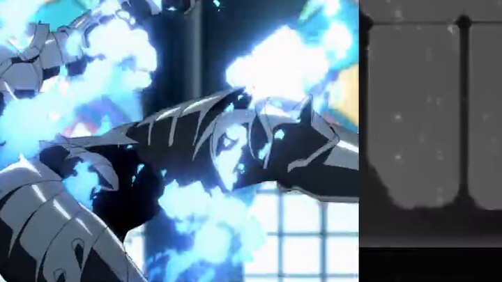 การเปรียบเทียบภาพเคลื่อนไหวการต่อสู้ของ RWBY Ice Empire