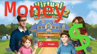 Kiếm Xu, làm gì để kiếm tiền -  Hướng dẫn chơi virtual families 2