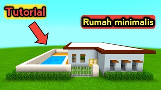 Cara Membuat Rumah Minimalis Di Minecraft