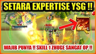 SKILL 1 ZHUGE LIANG SETARA YSG EXPERT !! WAJIB PUNYA NIH PLAYER ROK !!