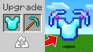 Minecraft, But You Can Upgrade Any Item..