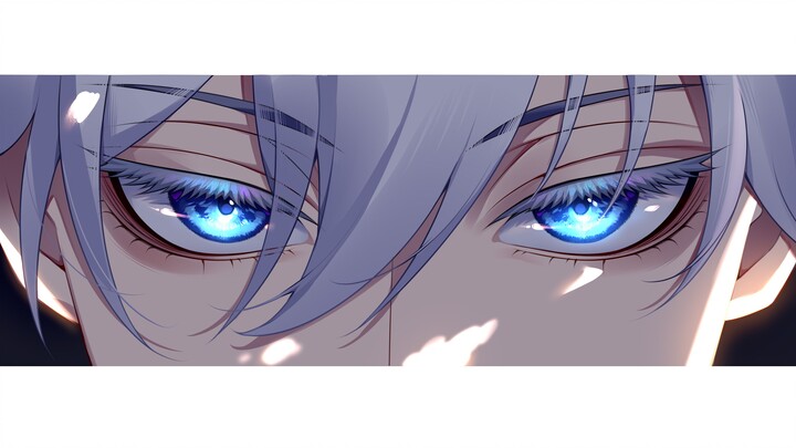[Cách vẽ mắt] Làm thế nào để vẽ mắt của Gojo Satoru, người không có giới hạn thấp hơn về nghệ thuật?