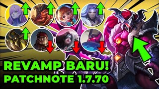 REVAMP APA-APAAN INI!? | Patchnote 1.7.70