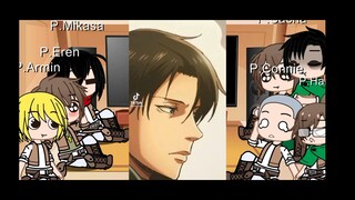 Past AOT react to Eren+Levi||Part1/20||| By:Yuii