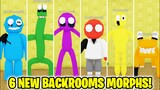 How to get ALL 6 NEW RAINBOW FRIENDS BACKROOMS MORPHS in Backrooms Morphs (ROBLOX)