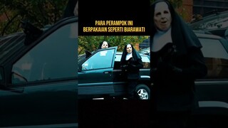 POLISI KETAKUTAN PURA PURA GAK LIAT SAAT PERAMPOK INI BERAKSI #alurceritafilm #film