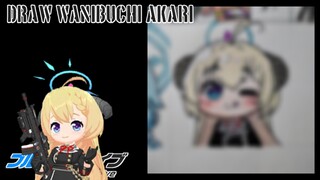Draw Wanibuchi Akari || Ghani_art