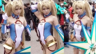 Firefly Man Show gặp Miss Cosplay và siêu đẹp ~! Thích triển lãm hoạt hình hai chiều!