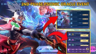 2nd Phase Psionic Oracle Event | Epic Treasure | Skin Exchange | Unlocking Zilong 515 Skin | MLBB