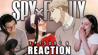 WORST CLIFFHANGER! 😡 SPY x FAMILY Episode 8 REACTION! | "The Counter-Secret Police Cover Operation"