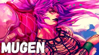 TESTEI O DIAVOLO NO JUMP FORCE MUGEN ( O REI DOS CONTRA ATAQUES)