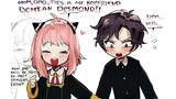 🇧🇷 Anya é Damian Foi Amor Ao Primeiro Soco ( Spy x Family Dublado) -  BiliBili