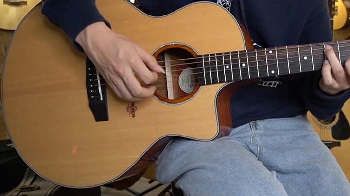 [Fingerstyle Guitar] Interpretasi sempurna dari lagu yang ditulis oleh Jay Chou 20 tahun lalu di "Th