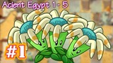 Chơi game Plants Vs Zombies 2- Acient Egypt Ngày 1 - 5