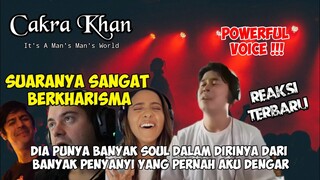 BERKELAS‼️ SUARANYA SANGAT BERKHARISMA || CAKRA KHAN REACTION || IT'S A MAN'S MAN'S WORLD