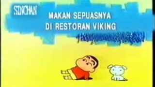 Crayon Shinchan RCTI Bahasa Indonesia - Makan Sepuasnya Di Restoran Viking