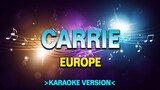 Carrie - Europe [Karaoke Version]