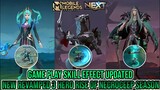 New Revamped 3 Hero Rise Of Necrokeep | Game Play Skills Effect | Project Next 2022 | Mobile Legends