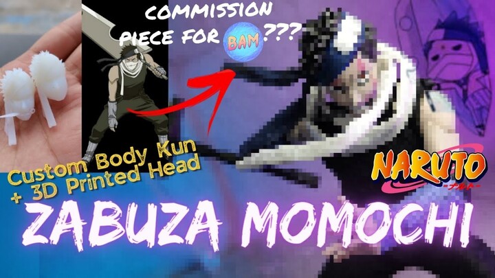Zabuza Momochi Custom for Bam Collectibles???? | Naruto! (93rd Commission Build)