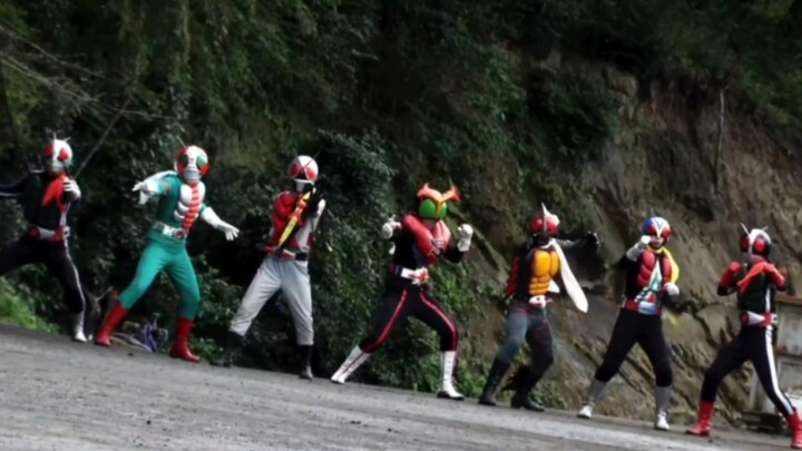 [Kamen Rider]: "Showa Seven Rogues Beat Up Successive Heisei Bosses"