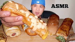 ASMR SAUSAGE ROLL CHICKEN PRIYAZO ROLL GARLIC CHICKEN ROLL CHICKEN PIZZA BAN | MUKBANG 먹방