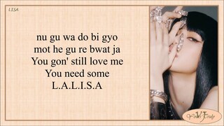 LISA - LALISA (Easy Lyrics)