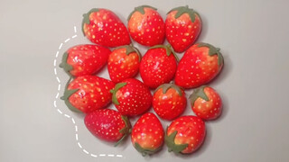 [Cuộc sống] [Bóng Slime giảm áp] Dâu tây! 🍓