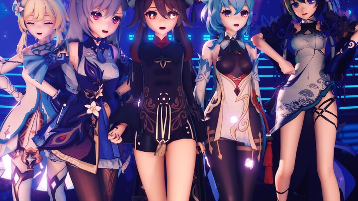 [ Genshin Impact ] Beautiful leg girl group, which of the 5 do you prefer?