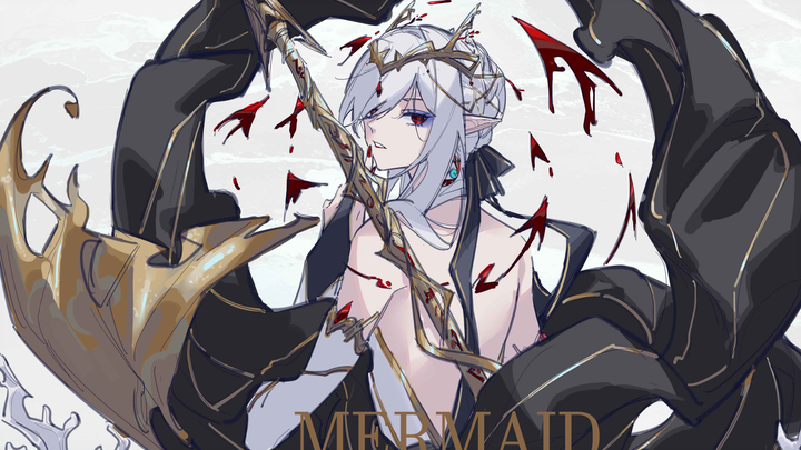 【明日方舟/手书】Mermaid【歌蕾蒂娅】