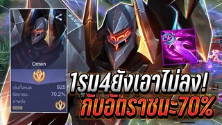 ROV : Omen อัตราชนะ70% 1รุม4ยังเอาไม่ลงเล่นเอาสุดเดือดๆ กับเซทกันเวทย์ !!