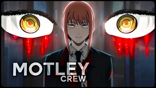 「Motley Crew 😴💜」Chainsaw Man x Demon Slayer「AMV/EDIT」4K