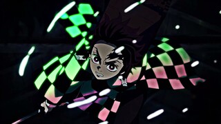 「ROCKSTAR🎸⭐」Tanjiro Vs Demon 「AMV/EDIT」4K