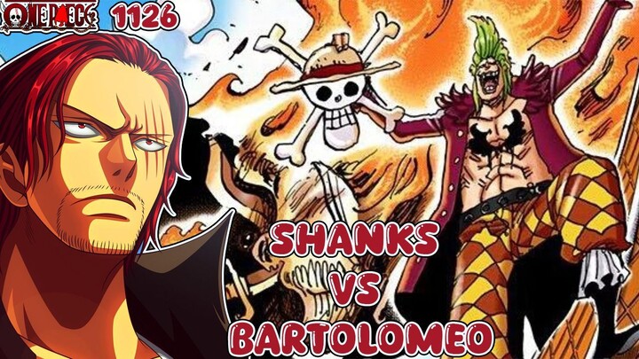 REVIEW OP 1126 - KEKALAHAN TELAK BARTOLOMEO MELAWAN SHANKS & HILANGNYA SEBAGIAN CREW MUGIWARA  🔥 🔥